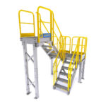 Ferguson Industrial Mezzanine 5 Stairs Configuration