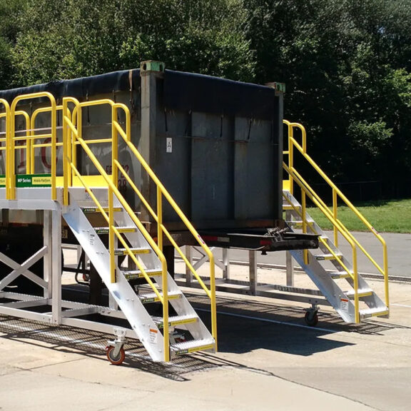 Ferguson Industrial waste container loading platform MP